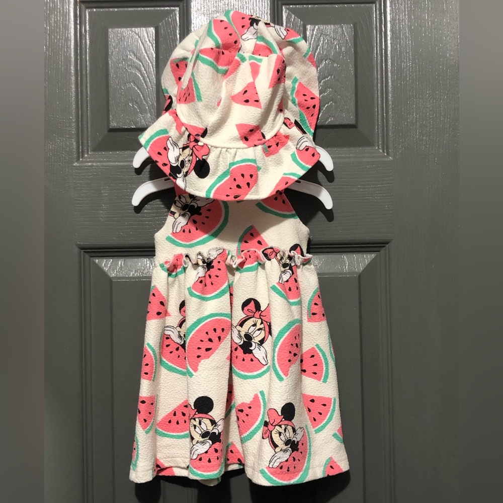 Disney Minnie Mouse Baby Girl Dress Size 3/6 Months Dress